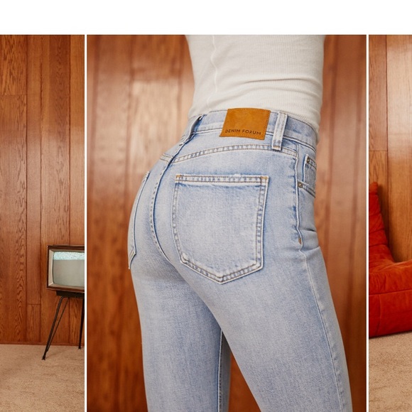 Denim Form The Yoko High Rise Slim Sz 25 - Picture 3 of 11